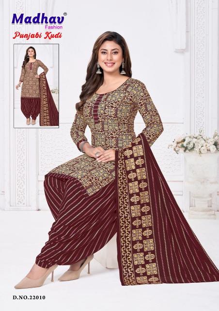 Madhav punjabi kudi vol-22 kurtis wholesale